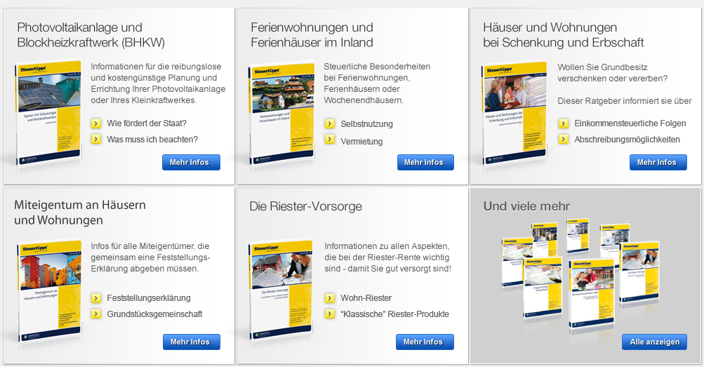 Broschüren