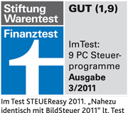 Testsignet Bildsteuer Note 1,8