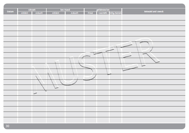 Fahrtenbuch für Steuer & Finanzamt online kaufen