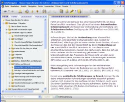 Das integrierte Loseblattwerk plus Steuertipps fuer Lehrer (zum vergroessern klicken)