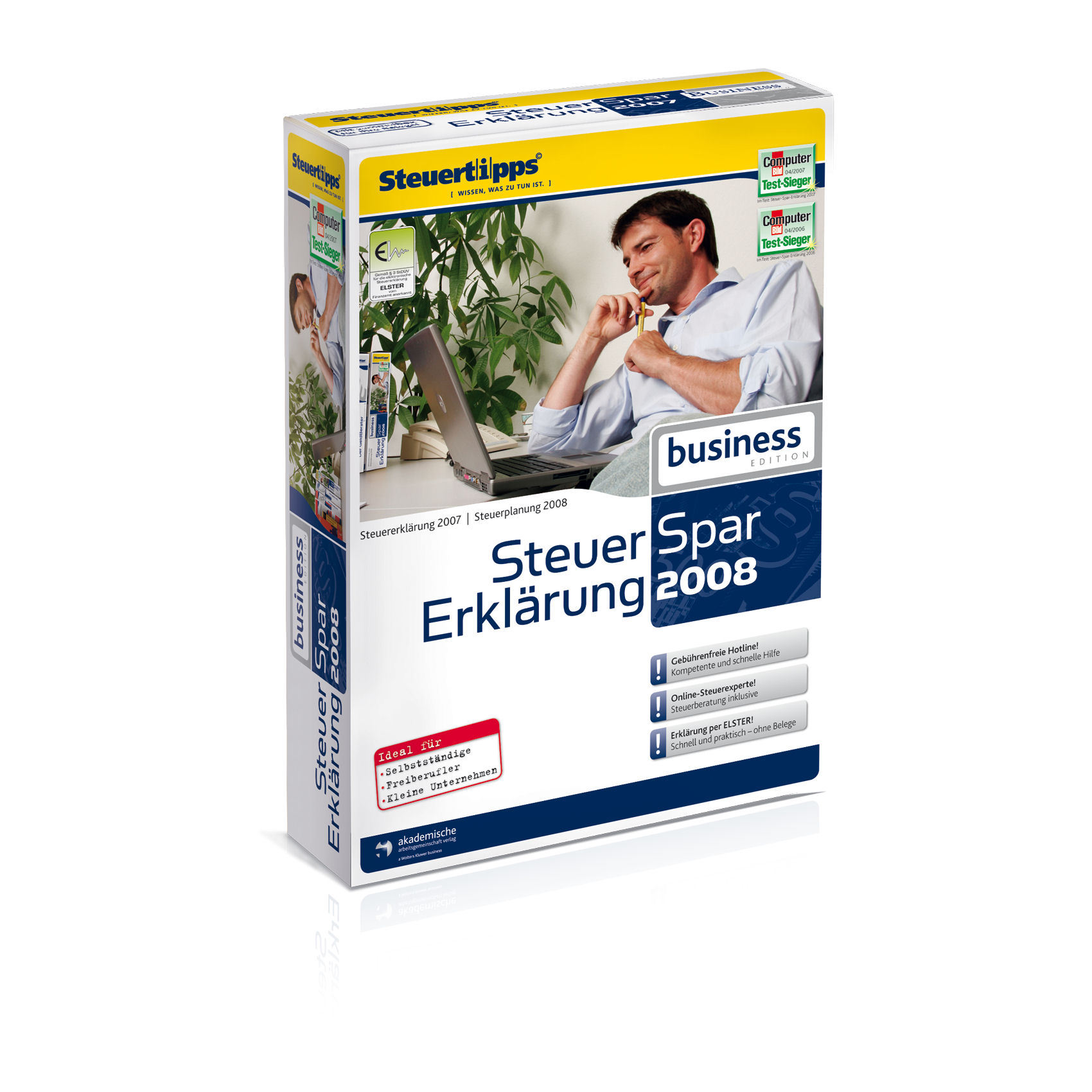 Steuer-Spar-Erklärung 2008 für Selbstständige