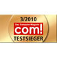 Testsieg in com! 3/2010