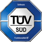 Ausgezeichnete Funktionalität geprüft durch TÜV Süd