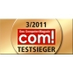 Testsieger com! 03/2011