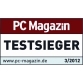 PC Magazin Testsieger 3/2012