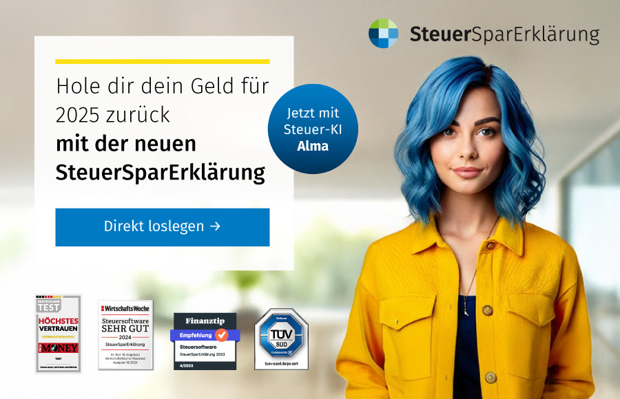 Steuertipps Banner - Steuersparerklärung