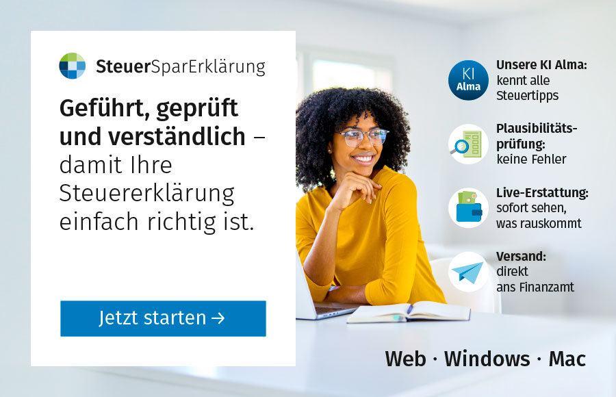 Steuertipps Banner - Steuersparerklärung