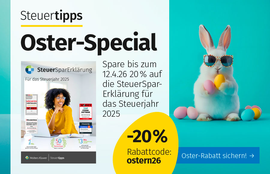 Steuertipps Banner - Steuersparerklärung