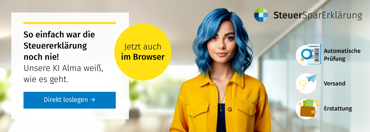 Steuertipps Banner - Steuersparerklärung
