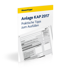 Anlage KAP 2017: Praktische Tipps zum Ausfüllen Anlage KAP 2017: Praktische Tipps zum Ausfüllen