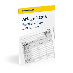 Anlage R 18 Ausfulltipps