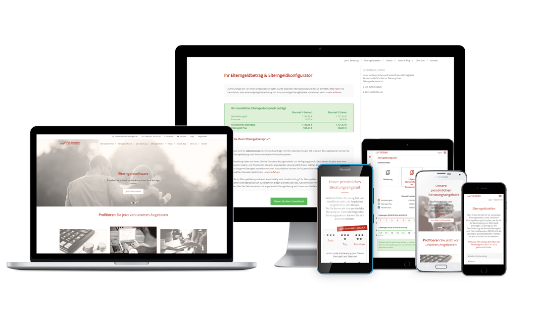Elterngelsoftware für alle Geräte