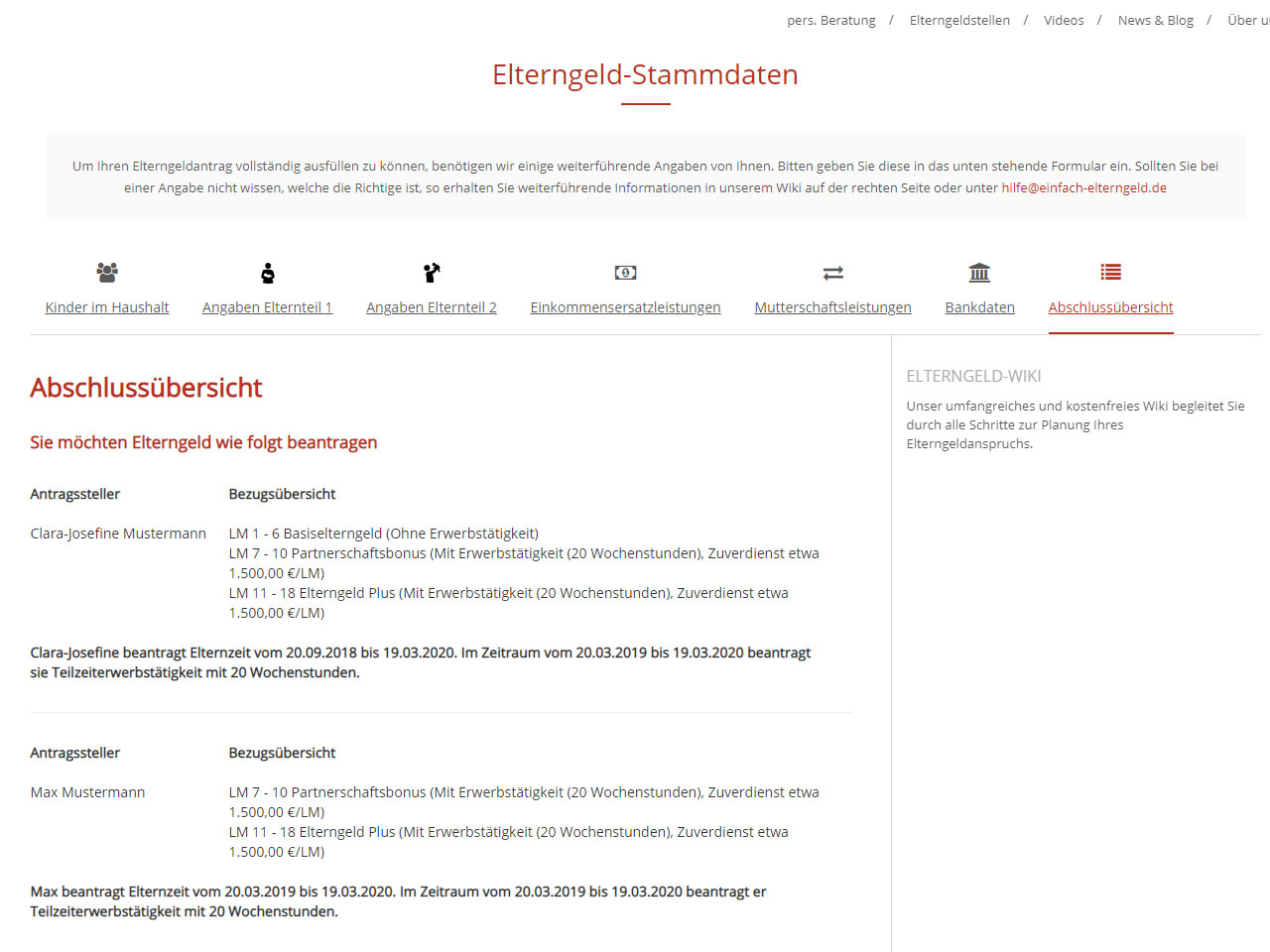 Stammdaten