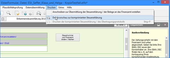 Elster Datenubernahme Aus Der Komprimierten Steuererklarung