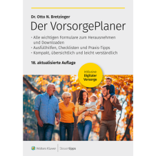 Der Vorsorgeplaner - Auf Erkrankung, Unfall oder Tod vorbereitet
