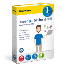 SteuerSparErklärung 2023: Steuerprogramm als CD/Download SteuerSparErklärung 2023: Steuerprogramm als CD/Download