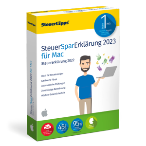 SteuerSparErklärung 2023: Steuersoftware für macOS SteuerSparErklärung 2023: Steuersoftware für macOS