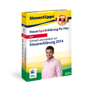 SteuerSparErklärung plus 2015, Mac-Version SteuerSparErklärung plus 2015, Mac-Version