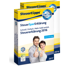 SteuerSparErklärung 2016 und 2017 im Paket SteuerSparErklärung 2016 und 2017 im Paket