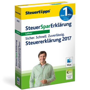 SteuerSparErklärung für Lehrer 2018 für MacOS SteuerSparErklärung für Lehrer 2018 für MacOS
