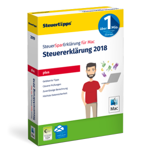 SteuerSparErklärung plus 2019, Mac-Version SteuerSparErklärung plus 2019, Mac-Version