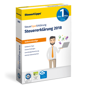 SteuerSparErklärung für Selbstständige 2019