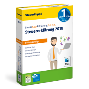 SteuerSparErklärung 2019 für Selbstständige, Mac-Version SteuerSparErklärung 2019 für Selbstständige, Mac-Version