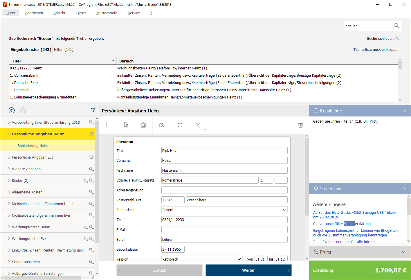 Ausdruck Der Elektronischen Lohnsteuerbescheinigung 2019
