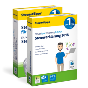 SteuerSparErklärung 2018 und 2019 im Paket, Mac-Version SteuerSparErklärung 2018 und 2019 im Paket, Mac-Version
