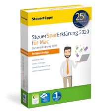 SteuerSparErklärung 2020 für Selbstständige, Mac-Version SteuerSparErklärung 2020 für Selbstständige, Mac-Version