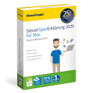 SteuerSparErklärung 2020, Mac-Version - gewerbliche Lizenz SteuerSparErklärung 2020, Mac-Version - gewerbliche Lizenz