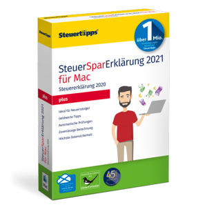 SteuerSparErklärung PLUS (mac OS) + Photovoltaik Steuer-Modul SteuerSparErklärung PLUS (mac OS) + Photovoltaik Steuer-Modul