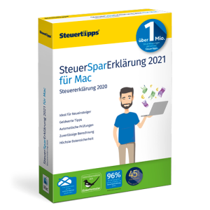 SteuerSparErklärung 2021: Steuersoftware für macOS SteuerSparErklärung 2021: Steuersoftware für macOS