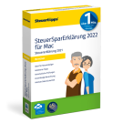 SteuerSparErklärung für Rentner 2022 in der Mac-Version SteuerSparErklärung für Rentner 2022 in der Mac-Version