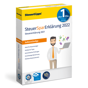 Steuersoftware für Selbständige & Freiberufler: SteuerSparErklärung