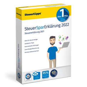 SteuerSparErklärung 2022: Steuerprogramm als CD/Download SteuerSparErklärung 2022: Steuerprogramm als CD/Download