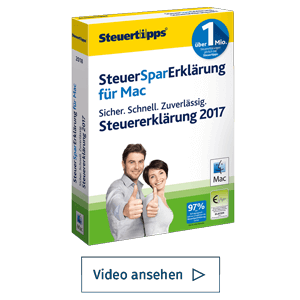 SteuerSparErklärung 2018 für Mac SteuerSparErklärung 2018 für Mac